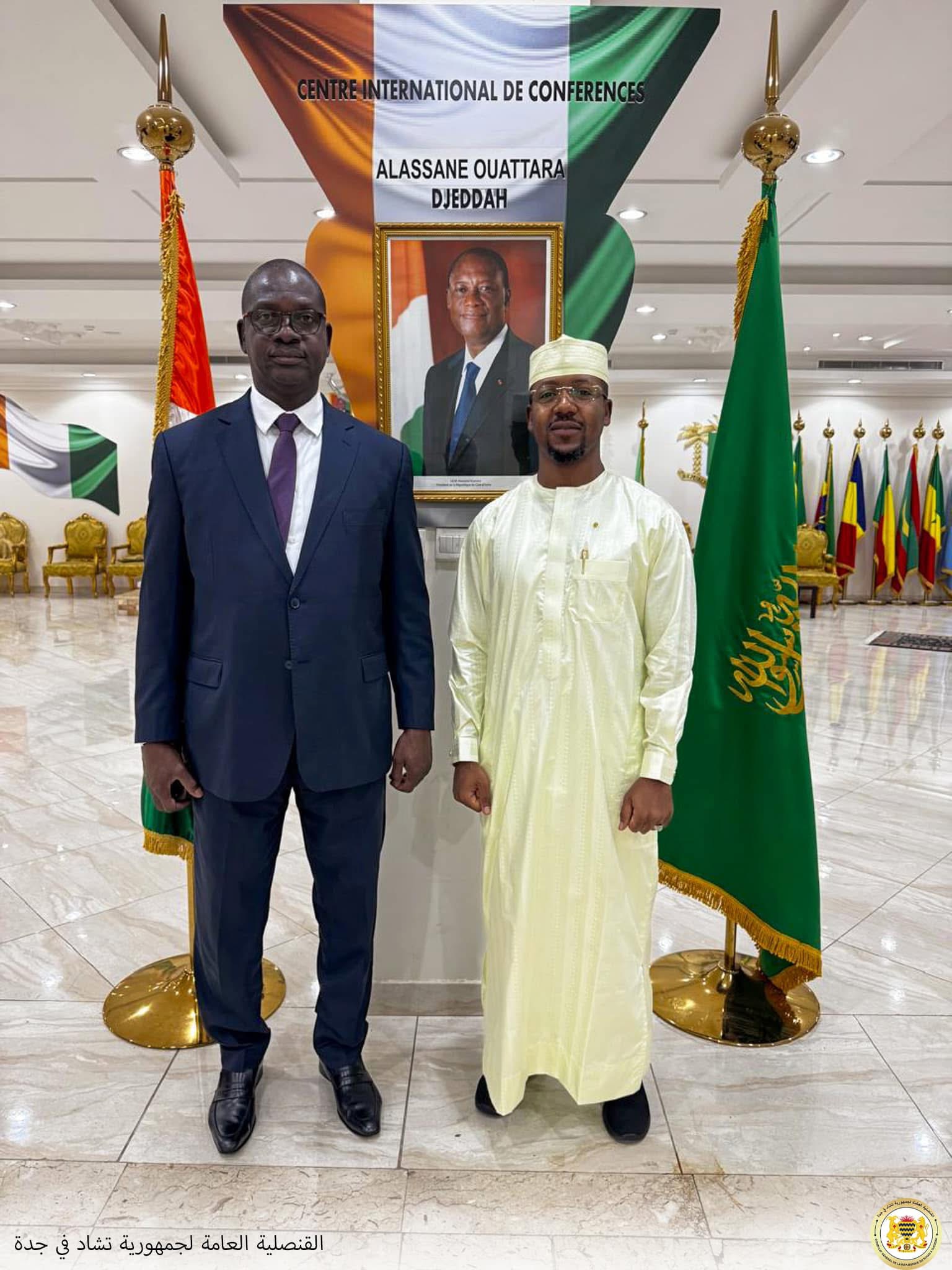 زيارة مجاملة لعميد القناصل العامين الأفارقة في جدة